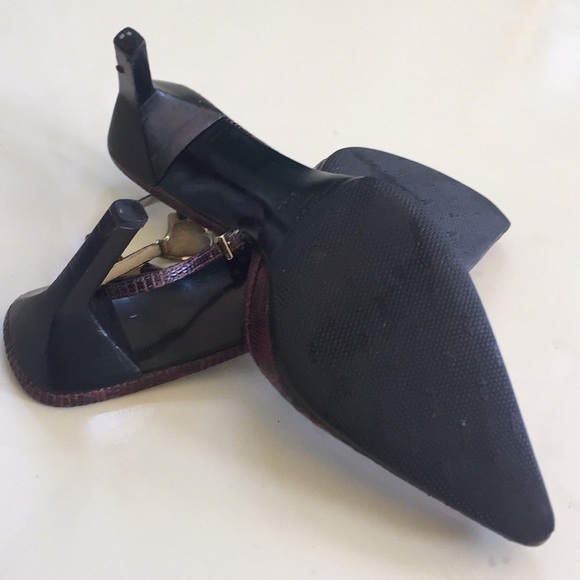 Gucci Two Tone Authentic Heels Comes With / COA - Picture 6 of 6